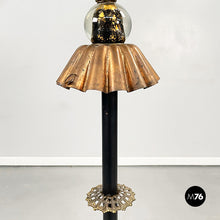 Load image into Gallery viewer, Sculptures and floor lamps in metal, glass and marble, 2000s