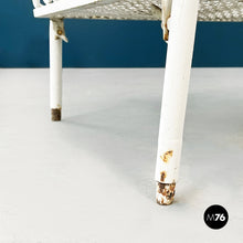 画像をギャラリービューアに読み込む, White iron garden cart, 1960s