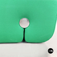 画像をギャラリービューアに読み込む, Modular sofa in green fabric, 1970s