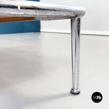 Load image into Gallery viewer, Metal floor mirror with 3 doors, 1980s