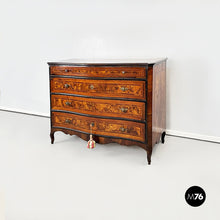 Load image into Gallery viewer, Baroque chests of drawers in wood, 1730-1740s