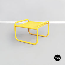 Load image into Gallery viewer, Yellow metal footstool Locus Solus by Gae Aulenti for Poltronova, 1960s