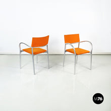 将图片加载到图库查看器,Chairs mod. Breeze by Carlo Bartoli for Segis, 1980s