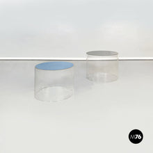 Load image into Gallery viewer, Cylindrical coffee tables in plexiglass, 2000s