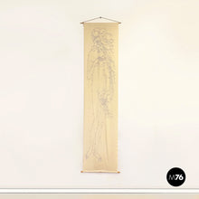 Load image into Gallery viewer, Wall fabric print by Pino Tovaglia, 1969