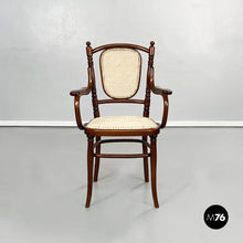 Load image into Gallery viewer, Chairs with straw and wood by Thonet, 1900s