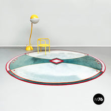 Load image into Gallery viewer, Very large round short pile carpet, 1980s