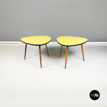 Load image into Gallery viewer, Yellow formica coffee tables, 1960s