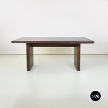 Charger l'image dans la galerie, Chairs, bench and dining table in solid wood, 1980s