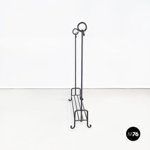 将图片加载到图库查看器,Coat stand in black metal, 1990s