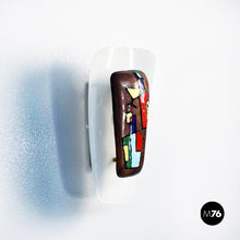 画像をギャラリービューアに読み込む, Irregular geometric wall lamp, 1960s