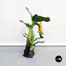 Load image into Gallery viewer, Wooden sculpture of a banana plant, 1950s