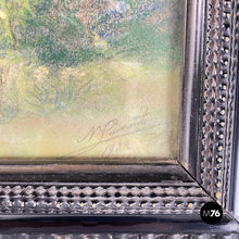 Load image into Gallery viewer, Oil pastel painting of a landscape, 1932