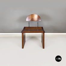 Charger l'image dans la galerie, Chairs, bench and dining table in solid wood, 1980s