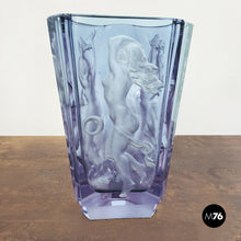 Load image into Gallery viewer, Alexandrite glass vase, early 1900s