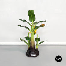 Load image into Gallery viewer, Wooden sculpture of a banana plant, 1950s