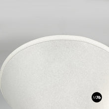 画像をギャラリービューアに読み込む, Floor lamp in white fabric and metal, 1980s