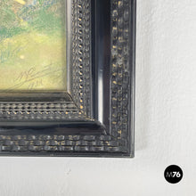 Load image into Gallery viewer, Oil pastel painting of a landscape, 1932