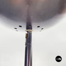 Charger l'image dans la galerie, Round floor lamp in black metal, 1990s