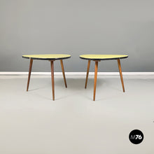 Load image into Gallery viewer, Yellow formica coffee tables, 1960s