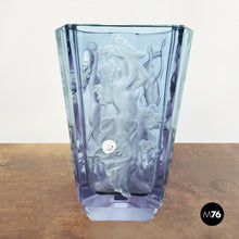 Load image into Gallery viewer, Alexandrite glass vase, early 1900s