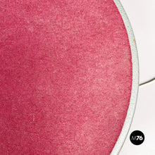 Load image into Gallery viewer, Rotating display in metal and red fabric, 1970s