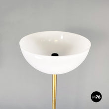 画像をギャラリービューアに読み込む, Floor lamp in plexiglass, marble and metal, 1970s