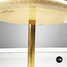 画像をギャラリービューアに読み込む, Coffee table in wood, parchment and brass by Aldo Tura, 1960s