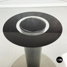 画像をギャラリービューアに読み込む, Coffee table in glass, metal and stone, 1980s