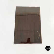 Load image into Gallery viewer, Rectangular coffee table in wood and brass, 1950s