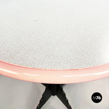 Load image into Gallery viewer, Round coffee tables in laminate and metal, 1980s