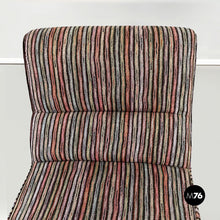 Charger l'image dans la galerie, Chaise longue with Missoni striped fabric, 1950s