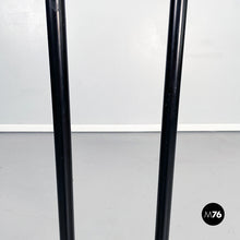 画像をギャラリービューアに読み込む, Floor lamp whit two light adjustable in black metal, 1990s