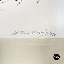 Load image into Gallery viewer, Abstract mixed media painting on paper, 1972