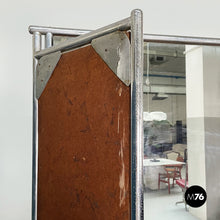 Load image into Gallery viewer, Metal floor mirror with 3 doors, 1980s