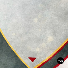 Load image into Gallery viewer, Very large round short pile carpet, 1980s