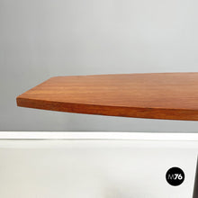 Load image into Gallery viewer, Table with adjustable wooden top withe metal and brass, 1950s