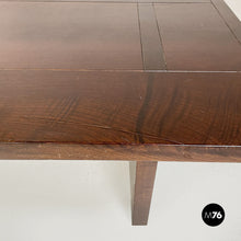 Charger l'image dans la galerie, Chairs, bench and dining table in solid wood, 1980s