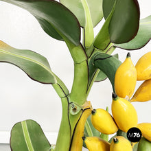 Load image into Gallery viewer, Wooden sculpture of a banana plant, 1950s