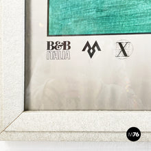 Load image into Gallery viewer, Print on paper for the Milan Furniture Fair by BeB Italia, 1983