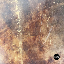 画像をギャラリービューアに読み込む, Coffee table in wood, parchment and brass by Aldo Tura, 1960s