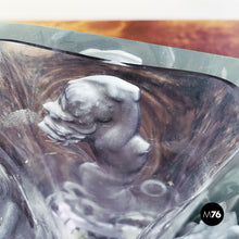 Load image into Gallery viewer, Alexandrite glass vase, early 1900s