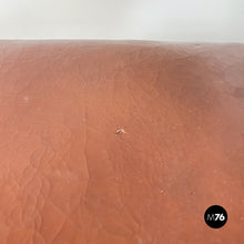 Load image into Gallery viewer, Medical laboratory bed in brown leather and white metal, 1940s