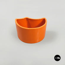 Load image into Gallery viewer, Orange ceramic vases, 1970s