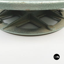 Load image into Gallery viewer, Rotating display in metal and red fabric, 1970s