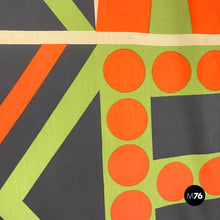 Load image into Gallery viewer, Wall print on fabric mod. Kakemono by Giulio Confalonieri, 1900-1950s