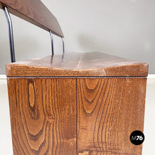 Charger l'image dans la galerie, Chairs, bench and dining table in solid wood, 1980s