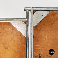 Load image into Gallery viewer, Metal floor mirror with 3 doors, 1980s