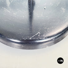 Charger l'image dans la galerie, Round floor lamp in black metal, 1990s