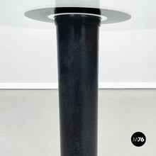 画像をギャラリービューアに読み込む, Coffee table in glass, metal and stone, 1980s